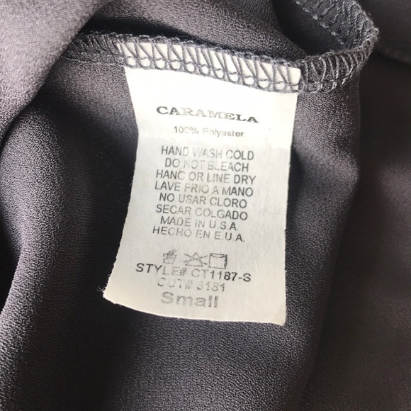 CHARCOAL BLOUSE - Picture 4 of 4